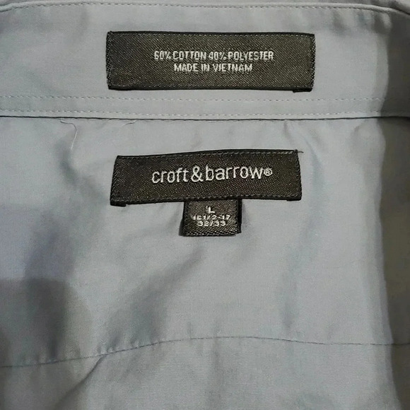 CROFT&BARROW SHIRT - Picture 4 of 5